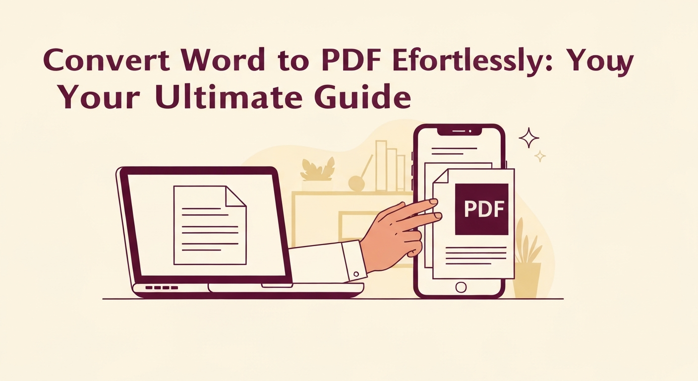 Convert Word to PDF Effortlessly: Your Ultimate Guide