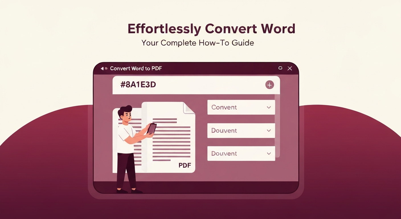 Effortlessly Convert Word to PDF: Your Complete How-To Guide