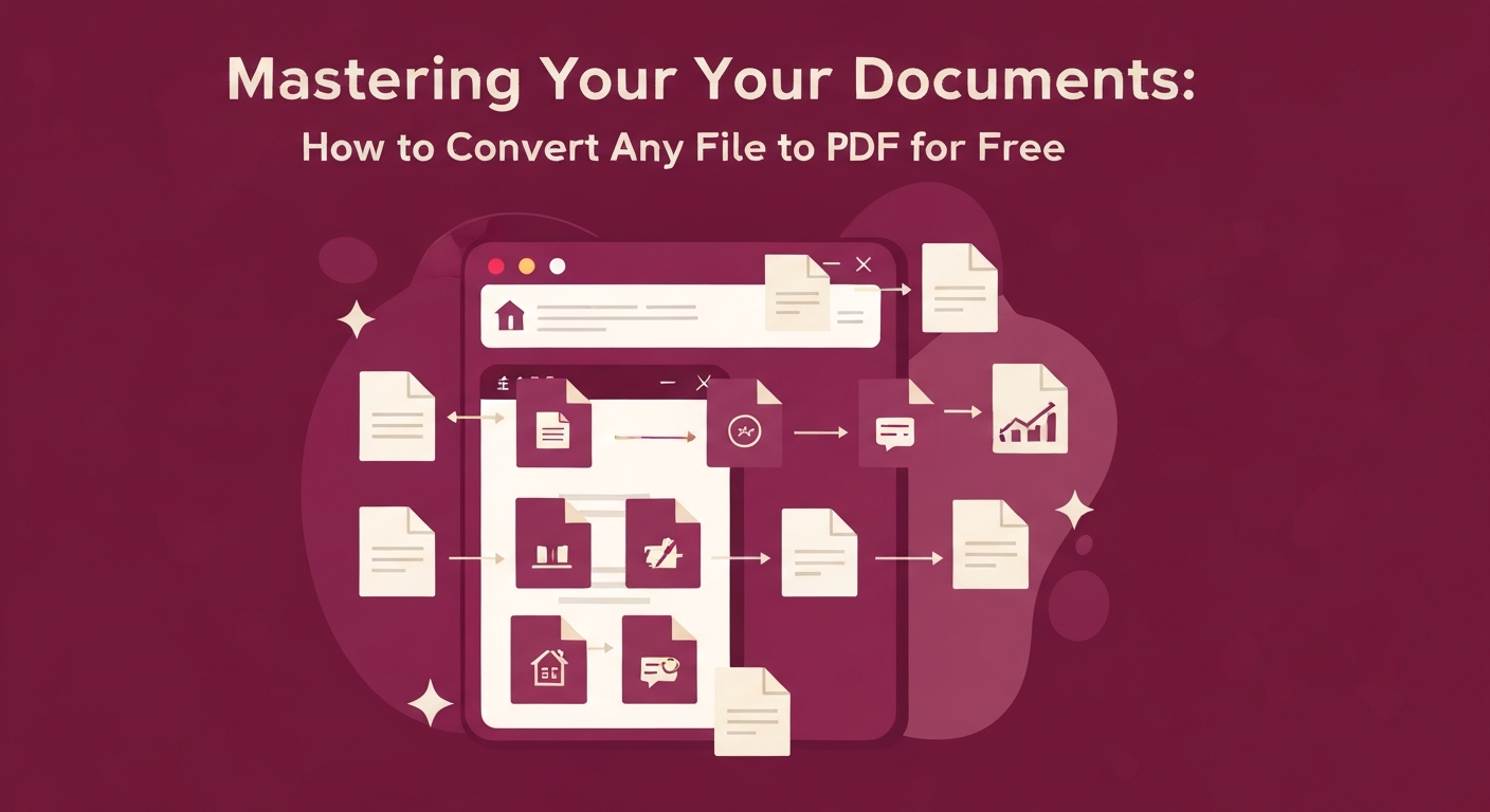 Beheers Uw Documenten: Hoe U Elk Bestand Gratis naar PDF Kunt Converteren