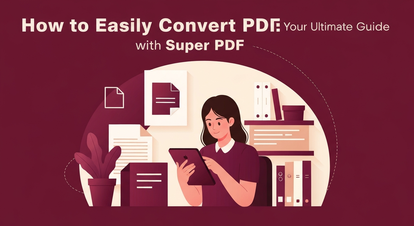 Wie man ganz einfach in PDF konvertiert: Ihr ultimativer Leitfaden mit Super PDF